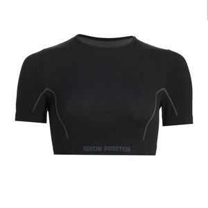 ⛔️SOLD⛔️Brand New Heron Preston crop top in black size large/xl